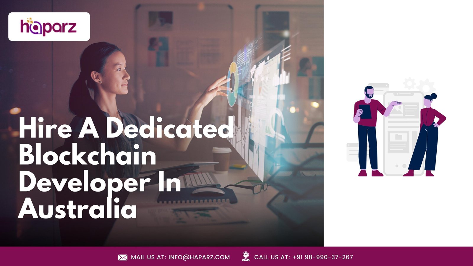 Dedicated Blockchain Developer in Australia