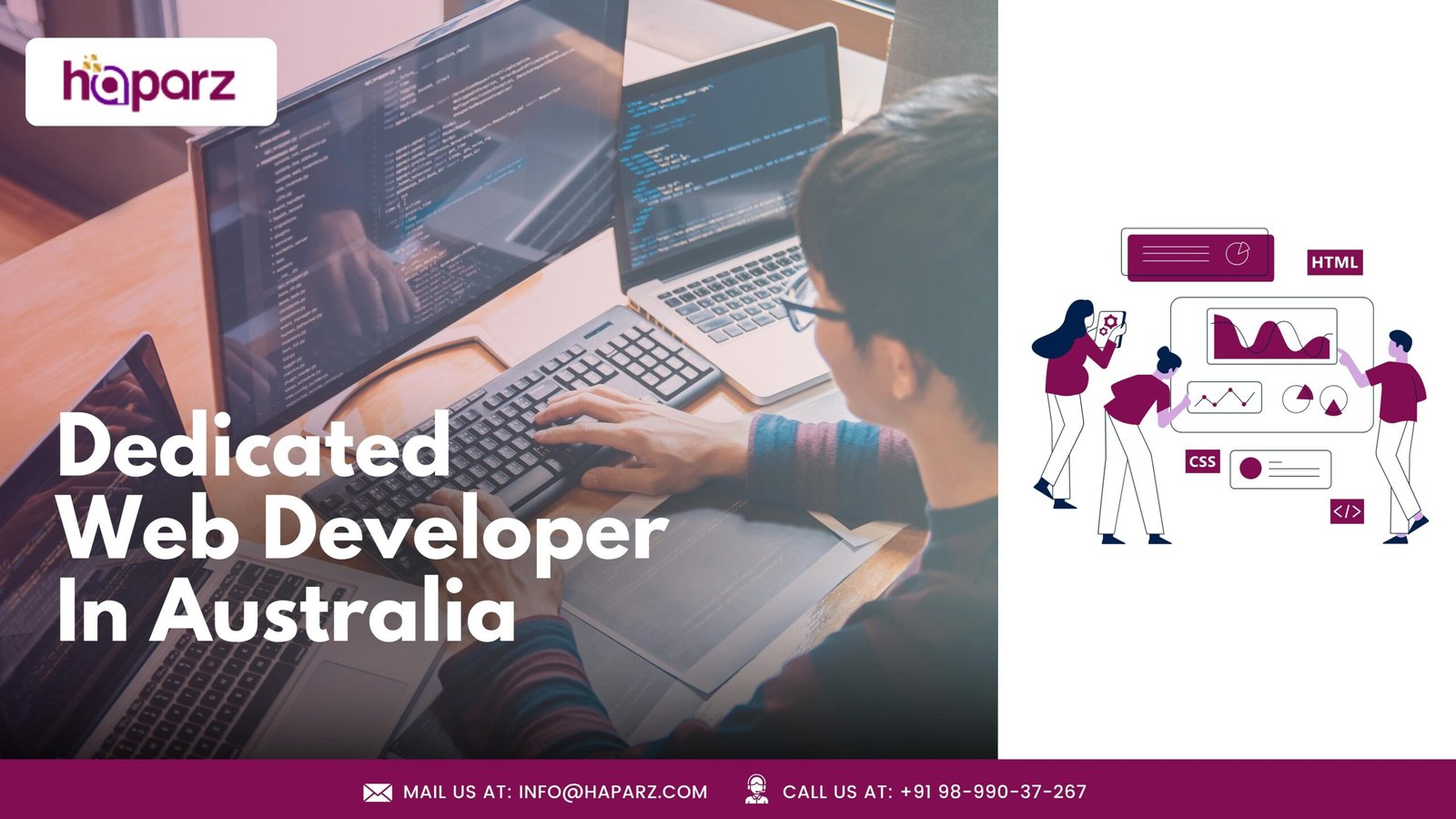 Hire a Dedicated Web Developer in Australia