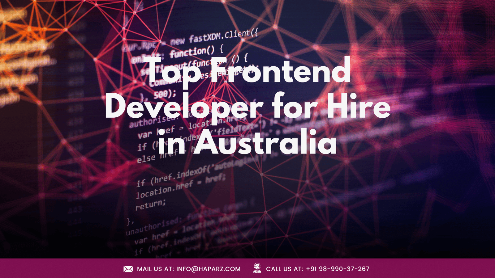 Top Frontend Developer for Hire in Australia